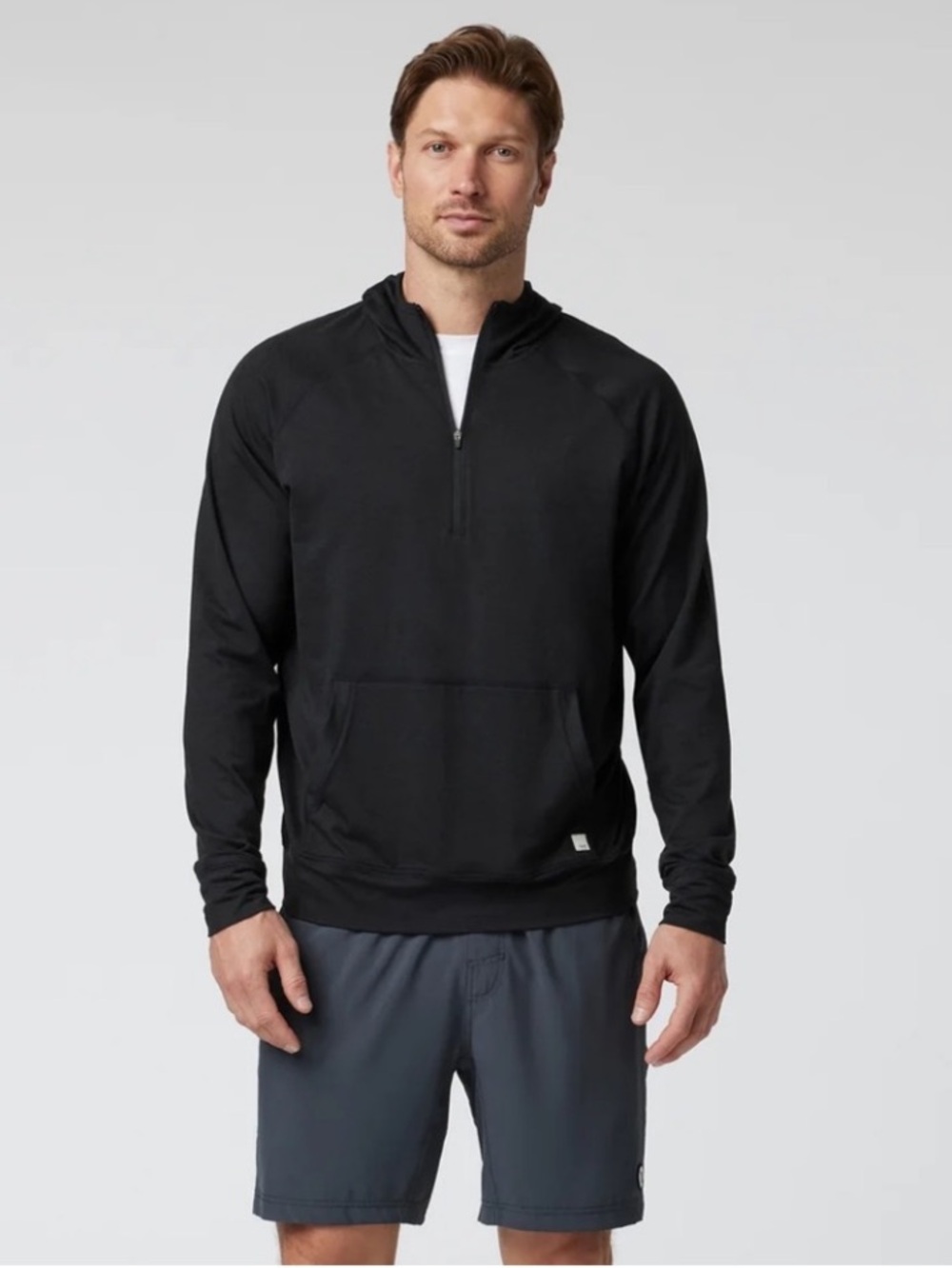 Vuori Ponto Performance Quarter Zip Hoodie